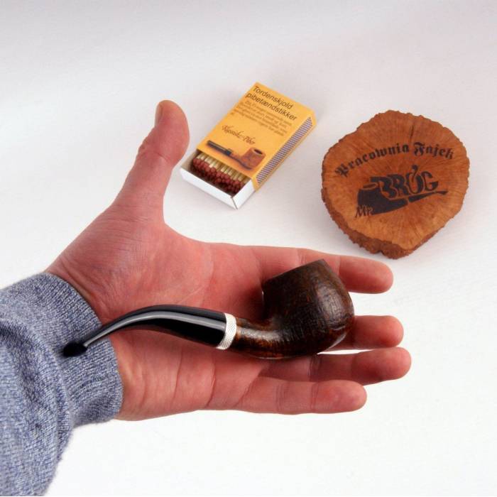 Pipa 82 Consul Briar Sandblasted 9mm / Mr. Brog