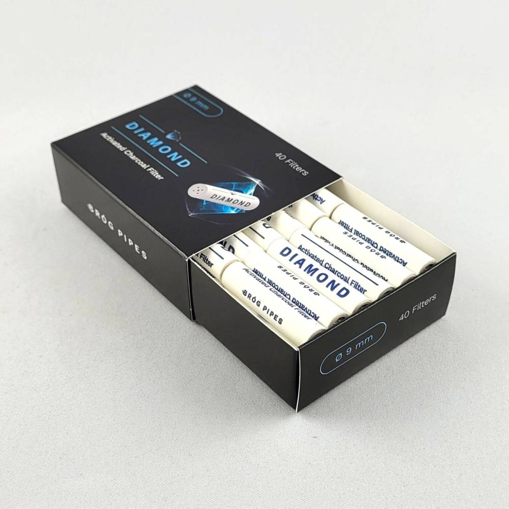 Filtre carbon activ 9mm (40buc.) / Mr. Brog