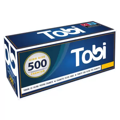 Tuburi cu filtru pt.tigarete TOBI  (500)