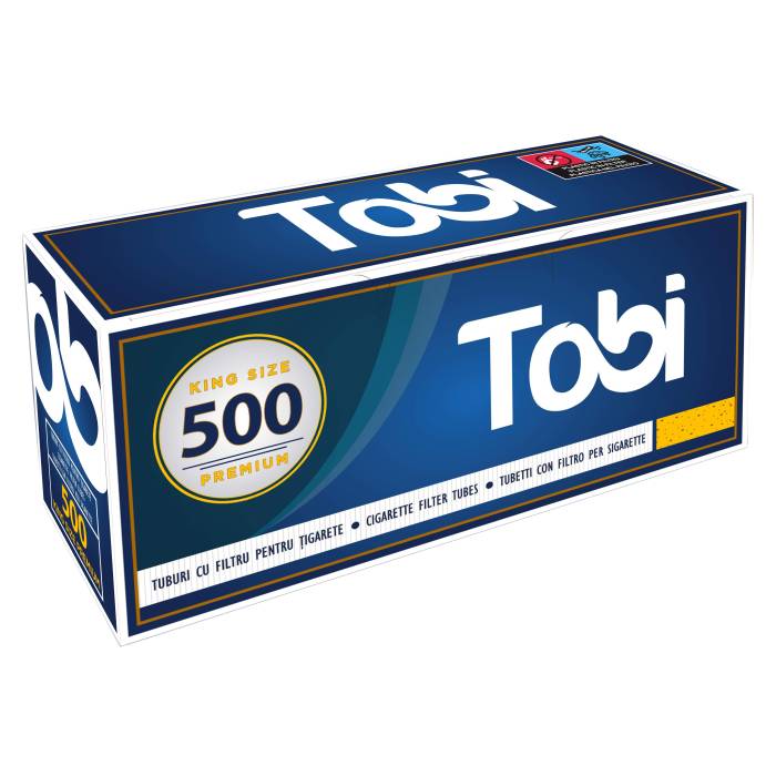 Tuburi cu filtru pt.tigarete TOBI  (500)