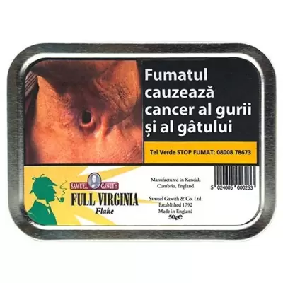 Tutun pipa Samuel Gawith Full Virginia Flake (50g)