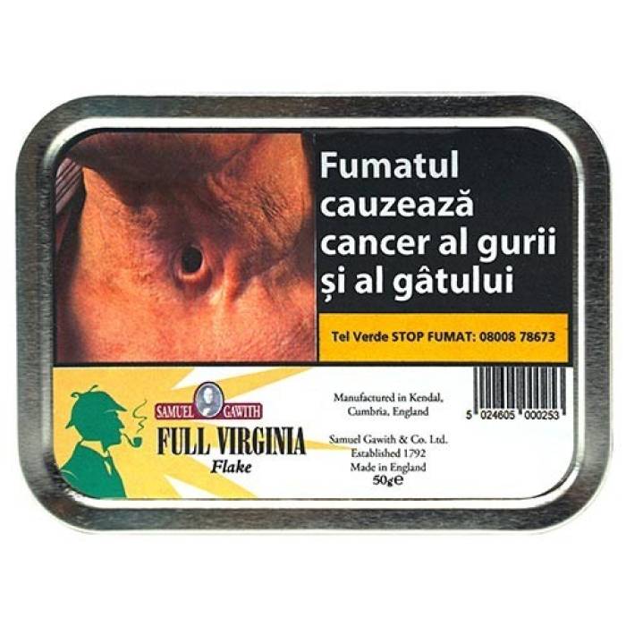 Tutun pipa Samuel Gawith Full Virginia Flake (50g)
