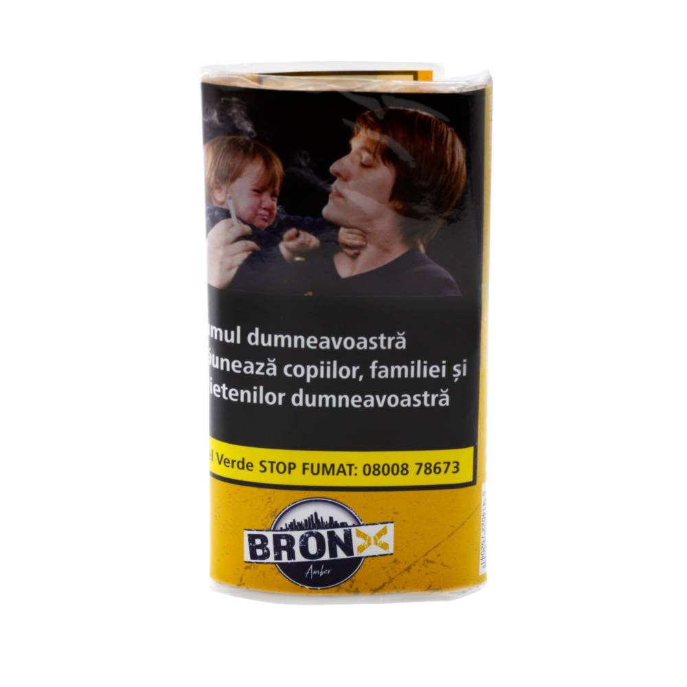 Tutun tigari Bronx Amber (30g) + Foite