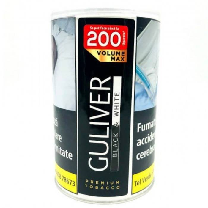 Tutun tigari Guliver Black&White (90g)