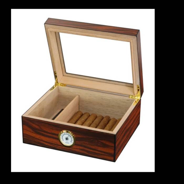 Umidor Glasstop Mahogany 0939 (25 tig.) 