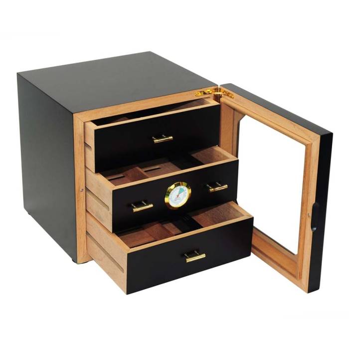 Umidor Cabinet Black 1172 (75 tig.) 