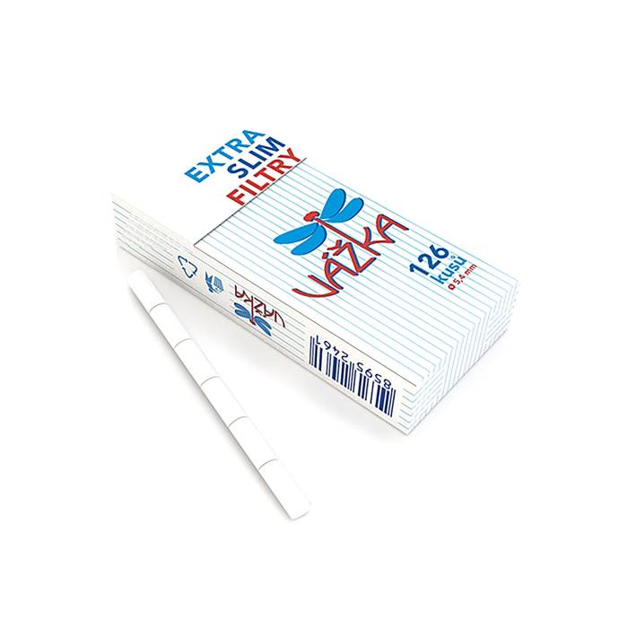 Filtre Extra Slim 5.4mm pt. tigarete (126) Vazka