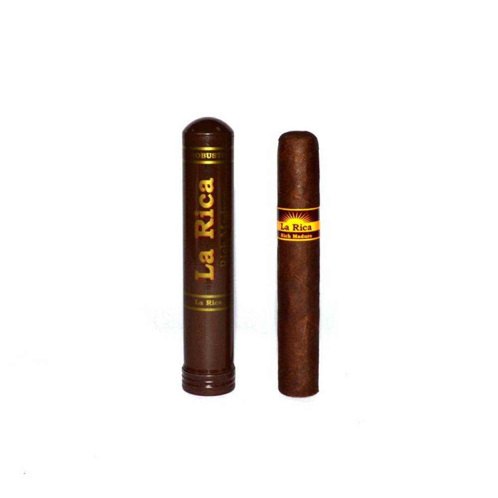 La Rica Maduro Robusto Tubos (3)