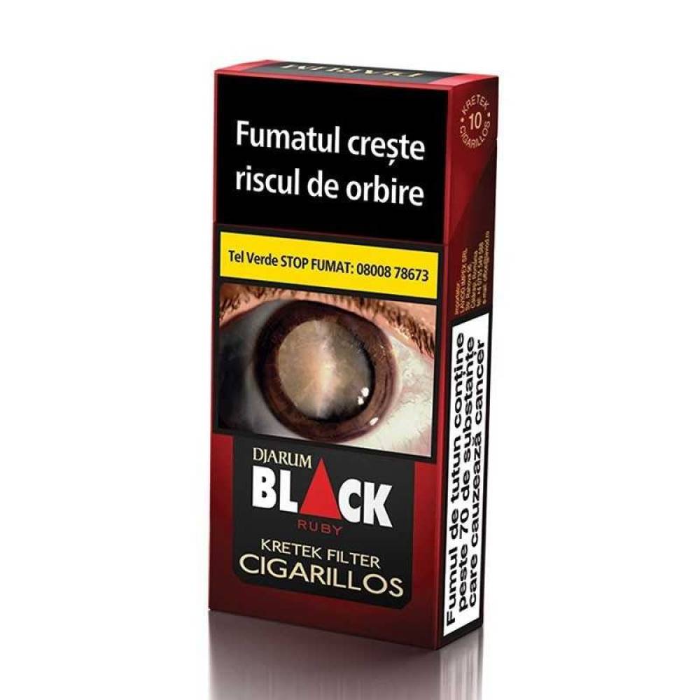 Djarum Black Ruby Filter Cigarillos (10)